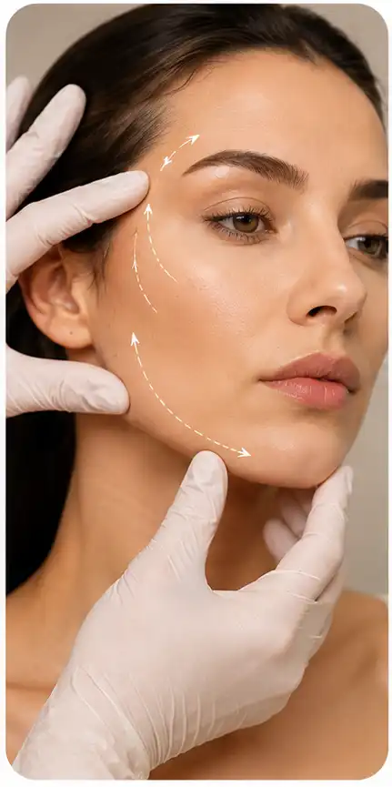 اصلاح تناسب و فرم صورت با تزریق فیلر